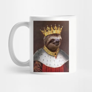 Portrait of Sloth as a King - King Sloth - Pet Gift Mug